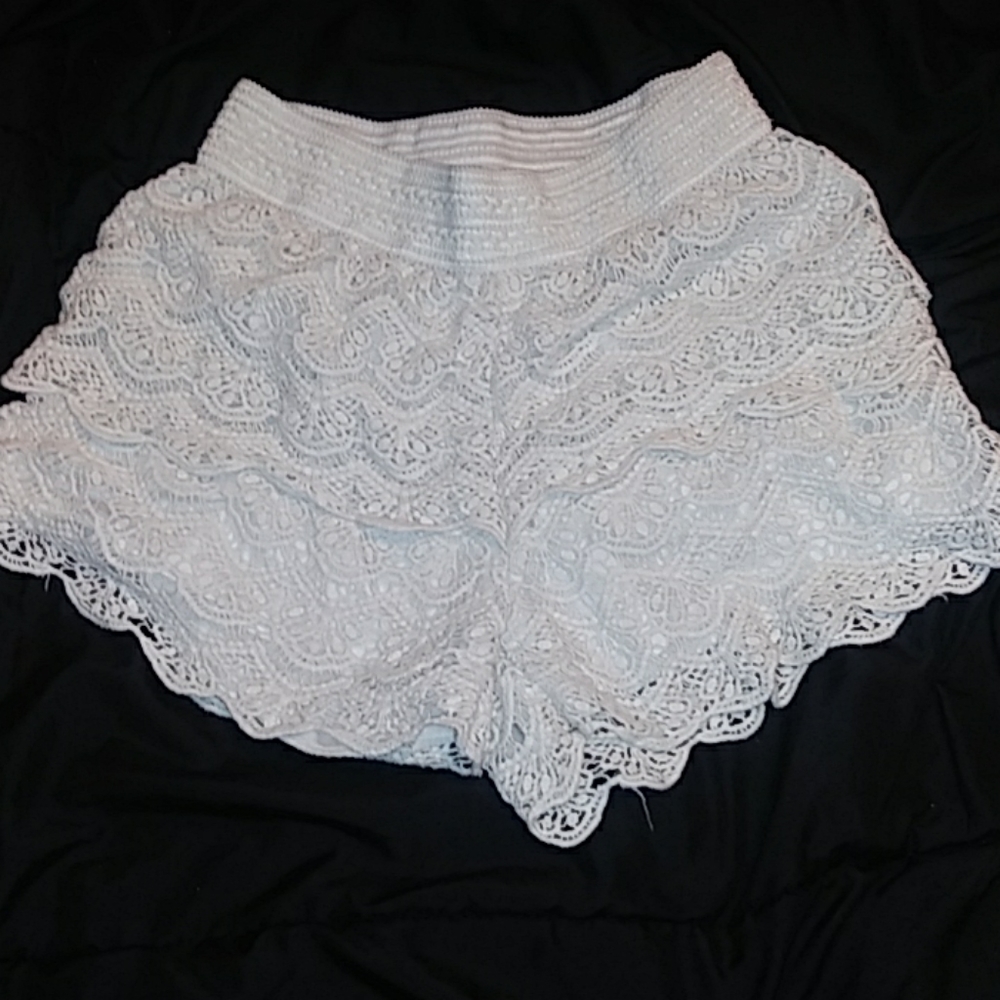 White shorts